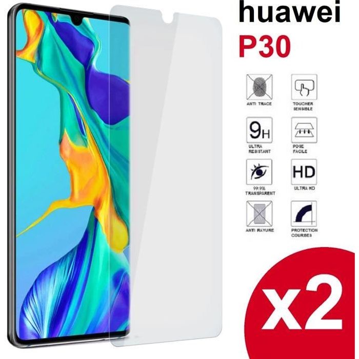 protection vitre verre trempe huawei P30