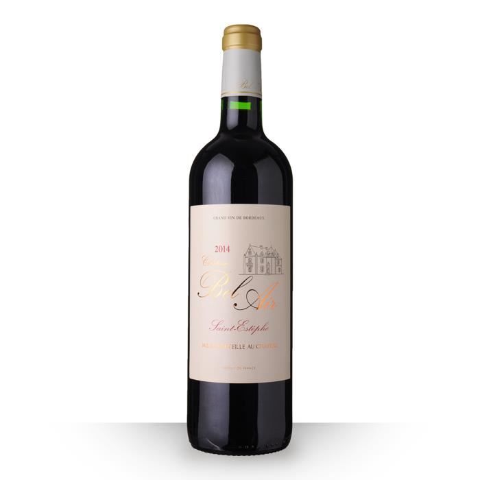 Château Bel Air Saint-Estèphe Rouge 2014 - 75cl
