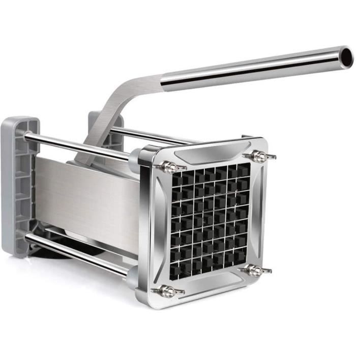 Sopito [Version améliorée Coupe Frites, Français Frites Coupeur de trancheur en Acier Inoxydable avec Lames de 1/2 Pouce pour patate