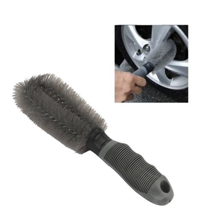 Ywei Voiture Whell Cleaning Brush Tool Tire Washing Clean Type Alloy Soft Bristle Cleaner_RW3371