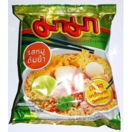 Carton 30 Soupes Nouilles Mama Tom Yum Porc 60g