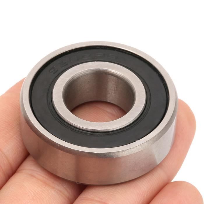 Roulement à billes 6202-RS, roulement à billes à gorge profonde de 15 mm 15 mm 10 pièces en acier à roulement, pour la maison