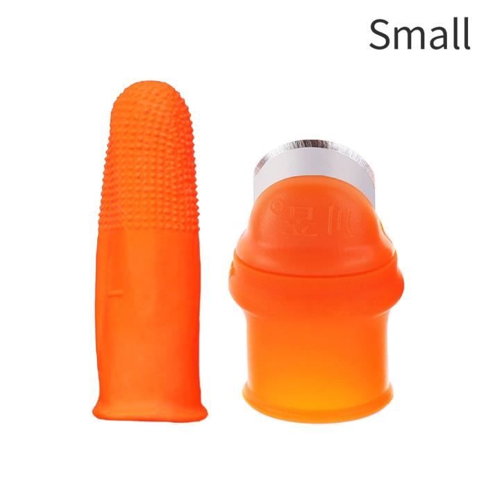 Ustensile de cuisine,Protège doigts en Silicone S-L avec lame pour les légumes, les Fruits, la récolte des plantes, un - Type S