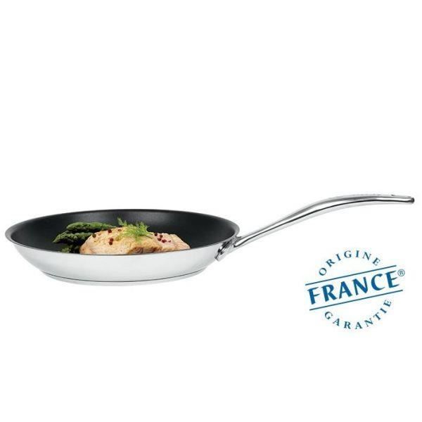 POELE 28 CM COOKWAY MASTER INDUCTION REVETUE EXCELISS MANCHE FIXE - CRISTEL