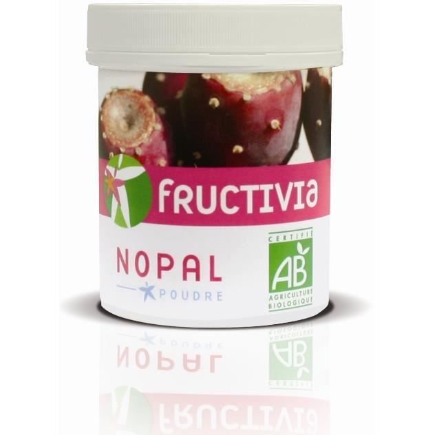 Nopal biologique en poudre 100g fructiviaPoids ...
