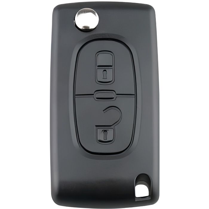 COQUE CLÉ PLIP PEUGEOT CITROËN 2 BOUTONS CE0523 LAME VA2 207 307 407 C4 C5