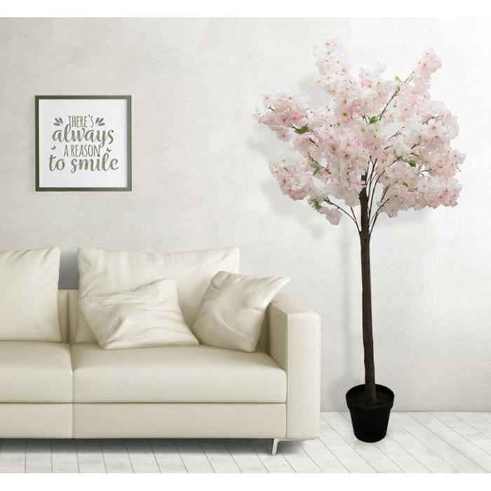 Pommier artificiel en fleurs 180 cm