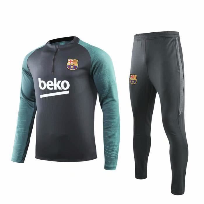 Survêtements Foot Homme Barca - Maillot Foot Homme 20-21 Survêtements Foot Maillot de Foot - Haut et Pantalon