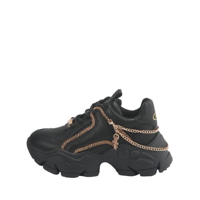 Baskets femme Buffalo Binary 2.0 - black/gold - 39