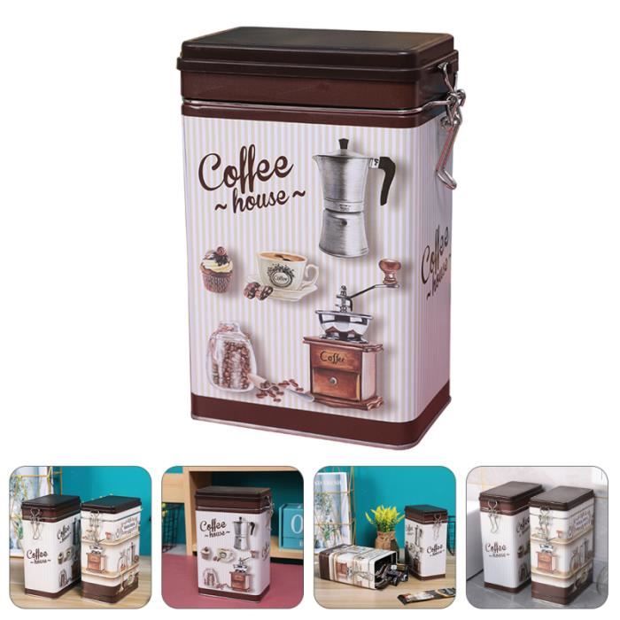 Boîte de rangement de café instantané 1Pc Récipient de stockage de soluble pratique MACHINE A CAFE