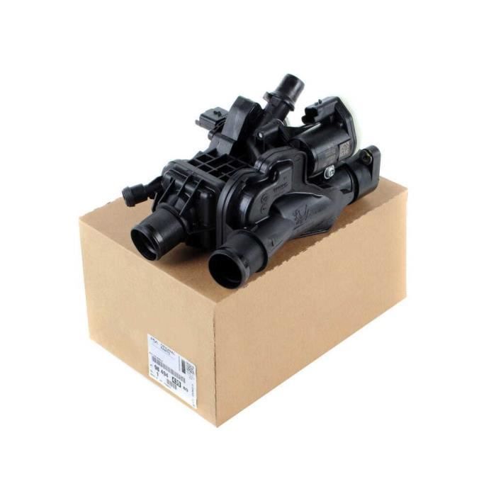 Boîtier du Thermostat avec Thermostat C5 III Peugeot 3008 2.0 BlueHDI 9849443980 9804160380 1876476 DS7Q-8A586-AA DS7Q-8A586-A
