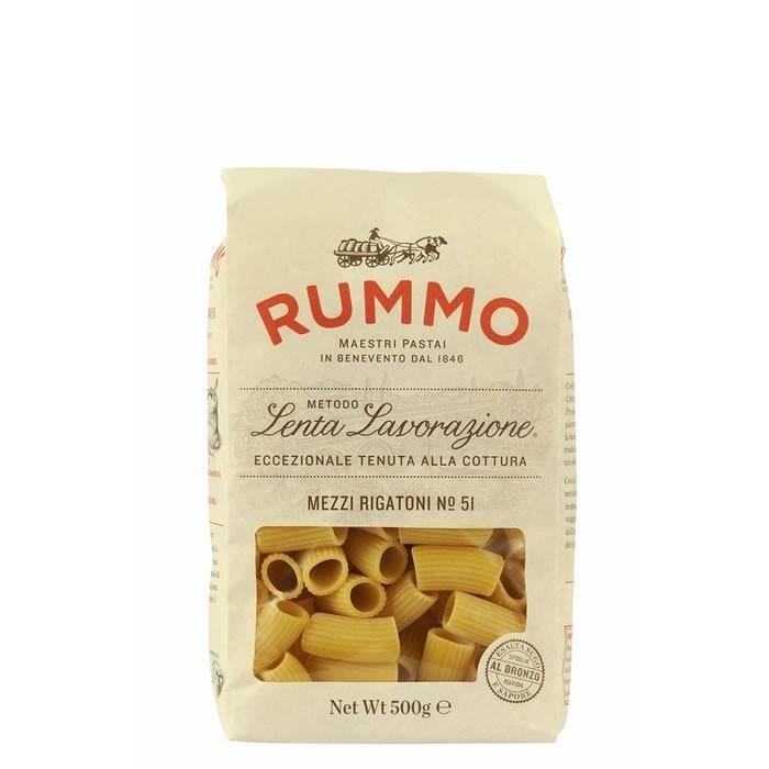 LOT DE 4 - RUMMO : Rigatoni 500 g