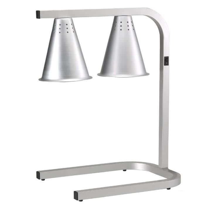 Lampe chauffante double GN1-1 Modèle TOSCA