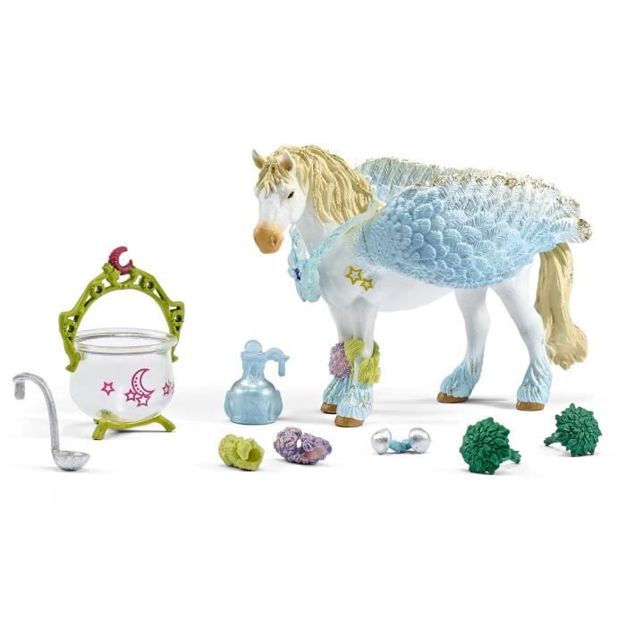 Schleich Figurine 42172 - Bayala Elf Monde des Elves - Grand kit de soins médicaux