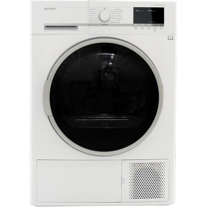 SECHE LINGE FRONTAL SHARP KDGHB 8 S 7 GW 2