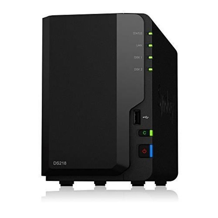 Synology DS218-8TB-RED Serveur NAS 2 baies