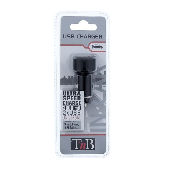 TNB chargeur allume-cigare 3A