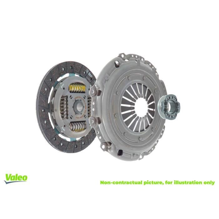 KIT EMBRAYAGE 3P VALEO 801117
