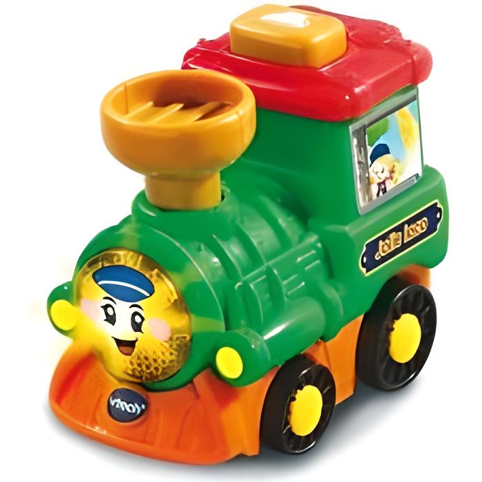 Margot jolie loco avec bouton surprise - Tut Tut Bolide Fille - Train, vehicule interactif Vtech bebe