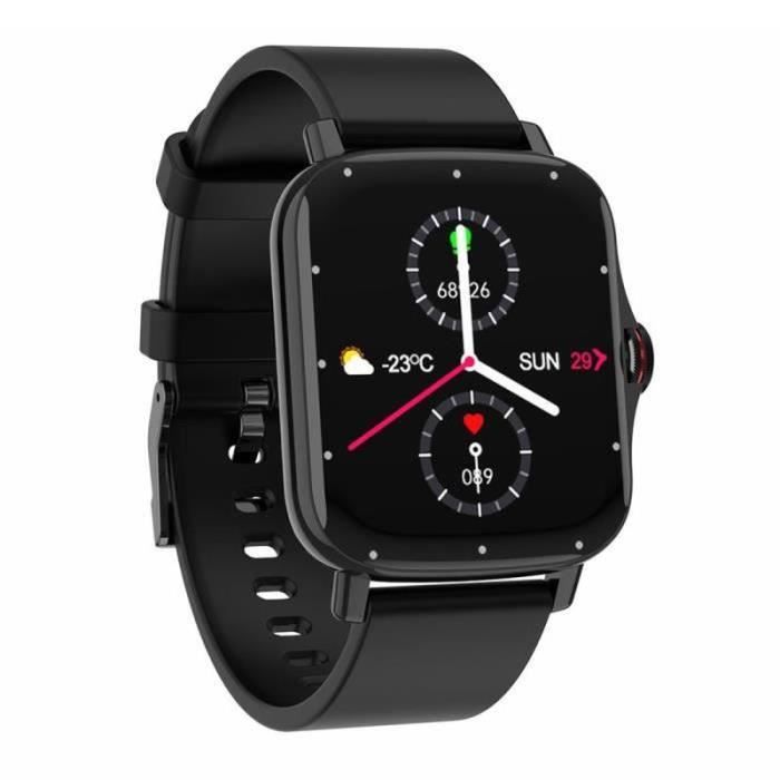 XF33574-Montre Connectée Pour iOS Android, Sport Montre étanche IP67, Montre avec Moniteur de Sommeil Pression Artérielle Pédomètr