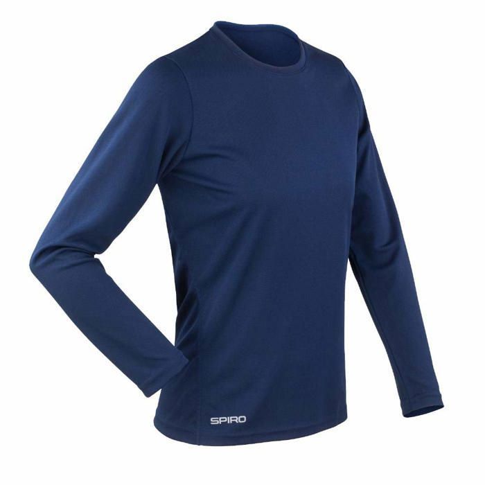 Spiro - S254FNAVYXL - Result Quick Dry Performance Short Sleeve T-Shirt Femme Spiro - S254FNAVYXL - Result Quick Dry Performance Short Sleeve T-Shirt Femme
