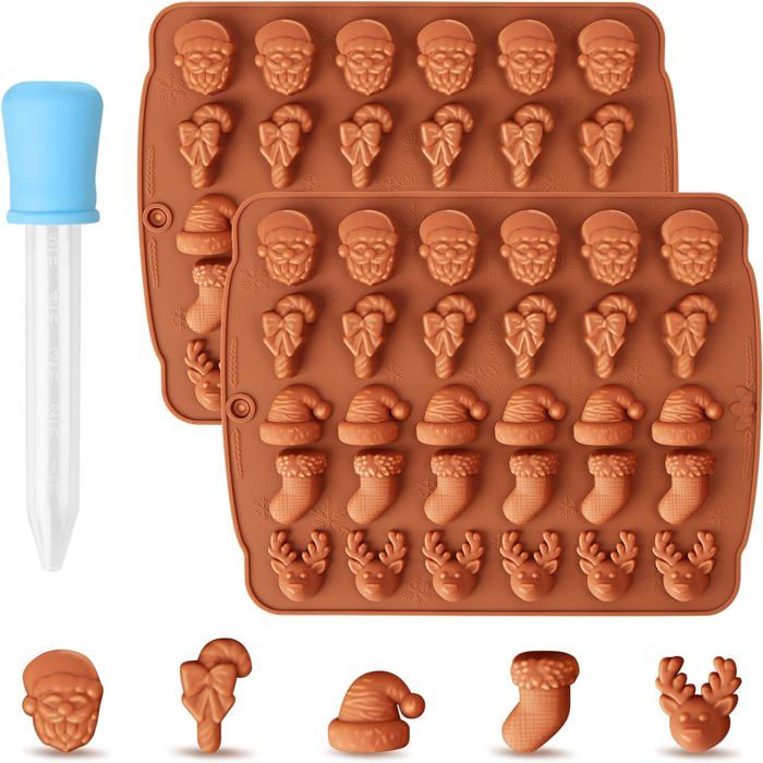 12 Moules En Silicone Pour Chocolat De Para Gelatinas Plateau En