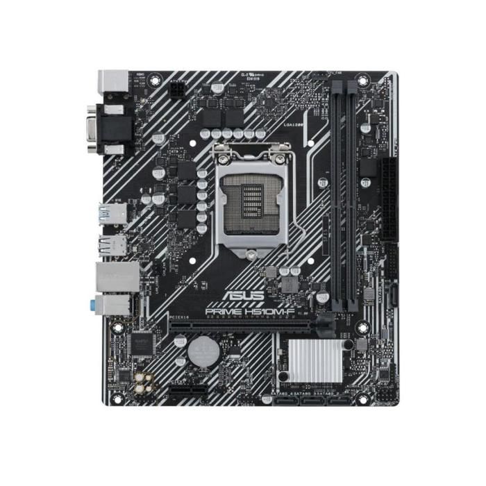Carte mère ASUS PRIME H510M-F Intel H510 LGA 1200 2xDDR4 64GB Micro ATX - Asus