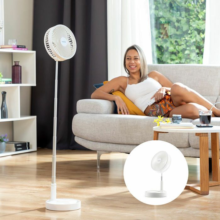 Ventilateur - InnovaGoods - Fandle - Rechargeable - Pliable - 4 vitesses - Innovagoods