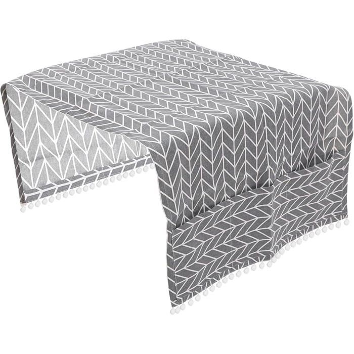 Housse De Protection Matelassée Pour Machine à Coudre – Anti-poussière Avec Poches De Rangement, Noir