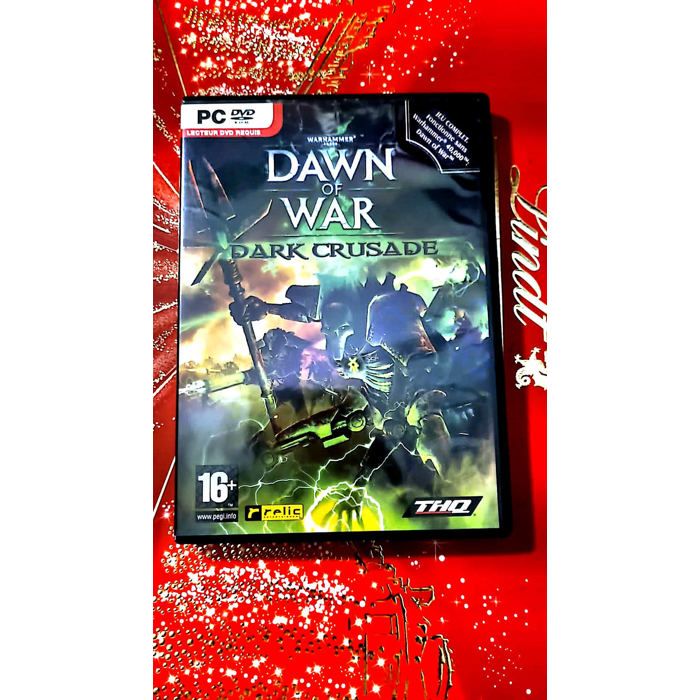 Thq Warhammer 40000: Dawn Of War – Dark Crusade (PC Dvd-Rom) – Jeu De Stratégie Temps Réel