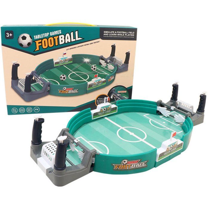 Mini Baby-foot 2 Joueurs – Table De Football Portable 32 Cm, ABS, Rangement Inclus, Pour Famille Et Amis