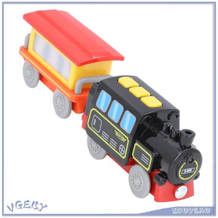Duokon Jouet de train magnétique Jouet de Train de Locomotive en Plastique éducatif, Jouet Duokon Jouet de train magnétique Jouet de Train de Locomotive en Plastique éducatif, Jouet