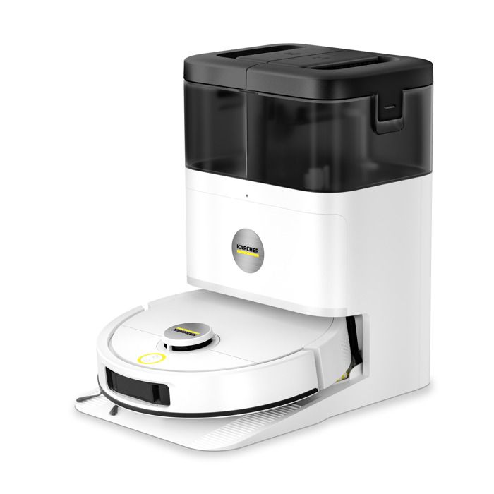 Aspirateur robot laveur KARCHER RVM4 Comfort EXTRA 15000Pa station de vidange eaupoussière séchage serpillières Lidar 160m²