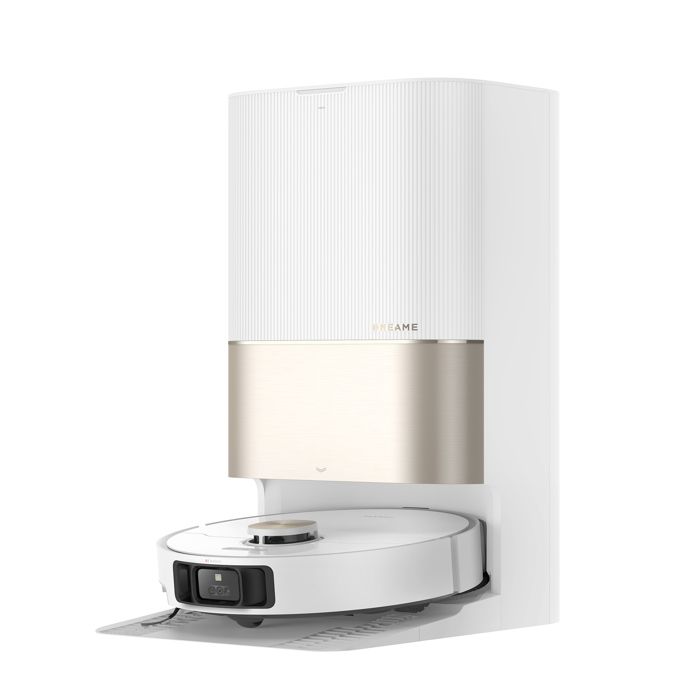 Dreame X40 ultra complete Blanc - Aspirateur Robot Laveur - avec Base Autonettoyante 12kPa - 80-90 % neuf B2 - Dreame
