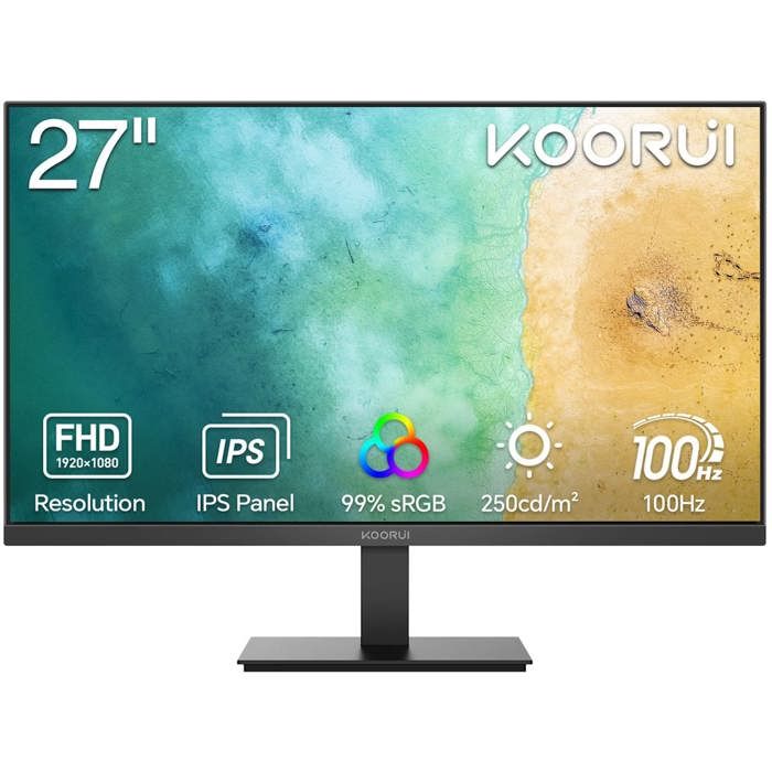 Moniteur - Koorui - 27 Pouces IPS FHD - E2711F
