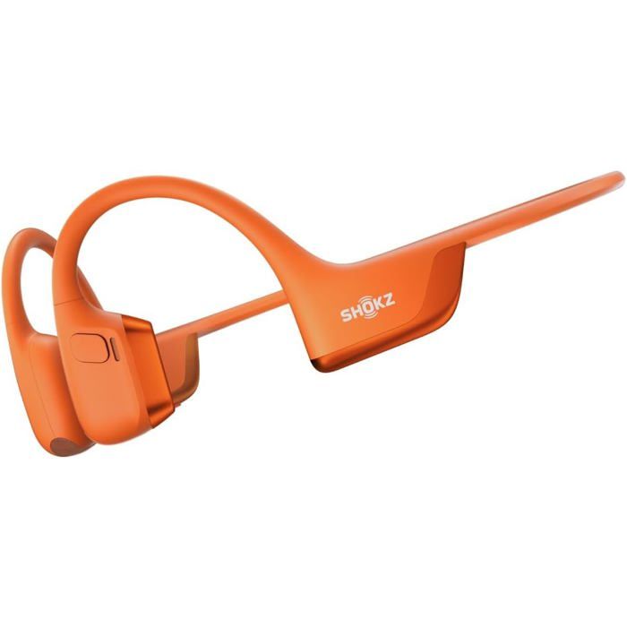 Casque Conduction Osseuse Openrun Pro 2 Mini Bluetooth 5.3 Micro Réducteur De Bruit IP55 Étanche 12H Autonomie USB-C Orange