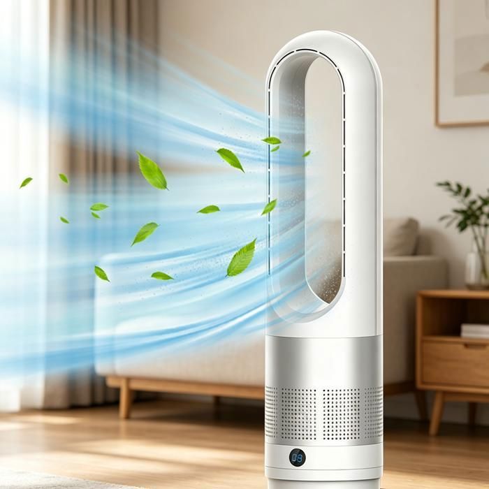 ventilateur sans pales de 18 pouces ventilateur de sol ventilateur