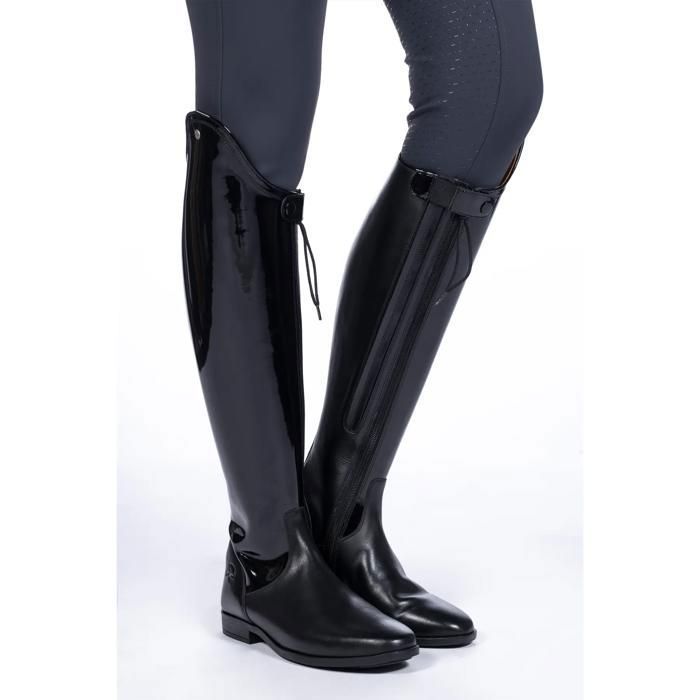 Bottes déquitation en cuir femme HKM Lynette Standard Length/Width - schwarz Bottes déquitation en cuir femme HKM Lynette Standard Length/Width - schwarz