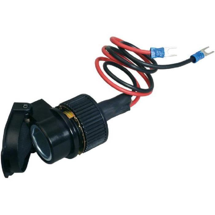 Allume-cigare Femelle à DC 5.5 2.1mm Prise Femelle Prise Adaptateur D'alimentation Câble