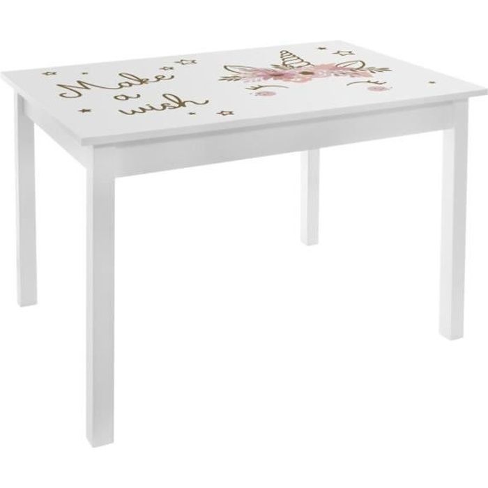 Petite Table En Bois Enfant Cdiscount
