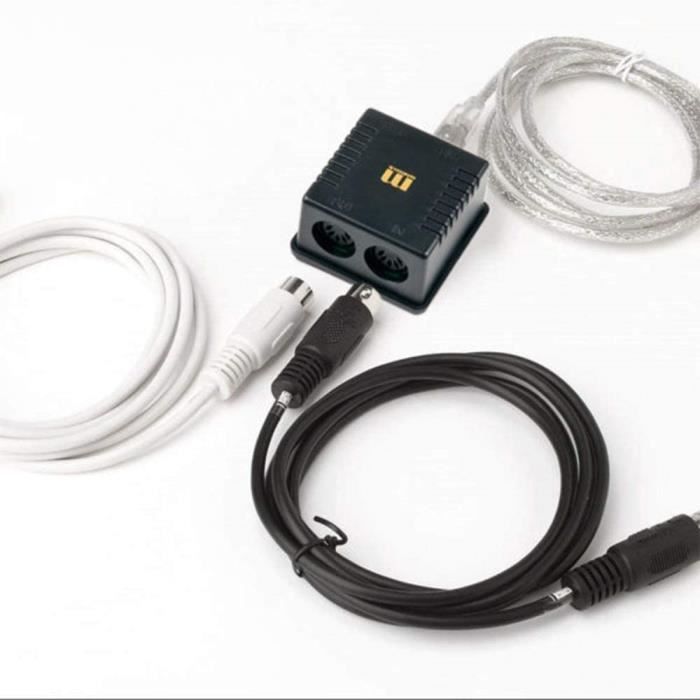 Interface MIDI MIDITECH Midiface 2x2 - Double Entrée/sortie, Plug & Play