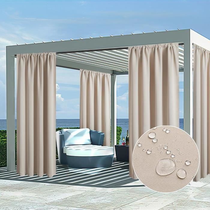 Rideaux Impermables Pour Pergola