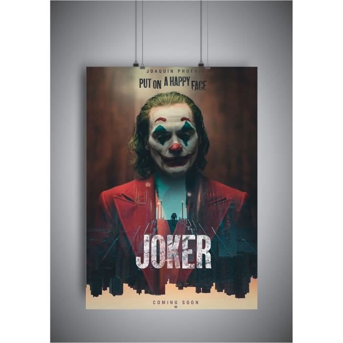 Poster Affiche JOKER CULTE MOVIE FILM - A3 (42x29,7cm)