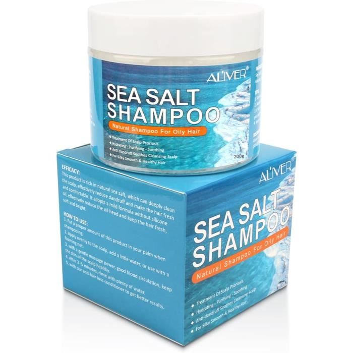 Sea Salt Shampoo, AntiDan Uff Shampoo, Psoriasis Shampoo, Sea Salt Hair Treatment Shampoo For