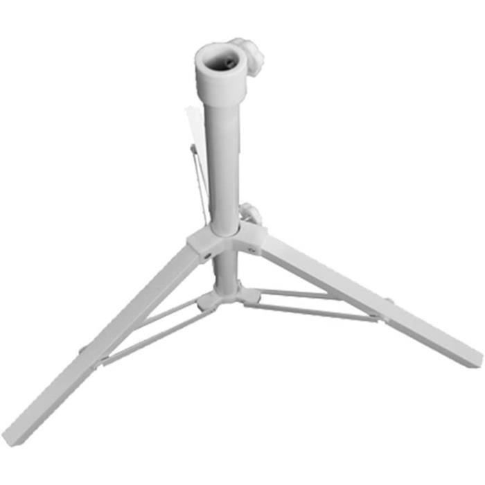Vilde Support Parasol Métal à Visser - Fixation Sol Robuste Pour Jardin Et Plage