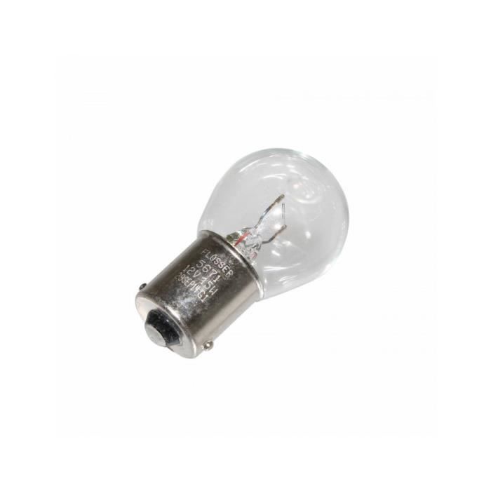 Ampoule LED BA15S P21W blanche 6/12V