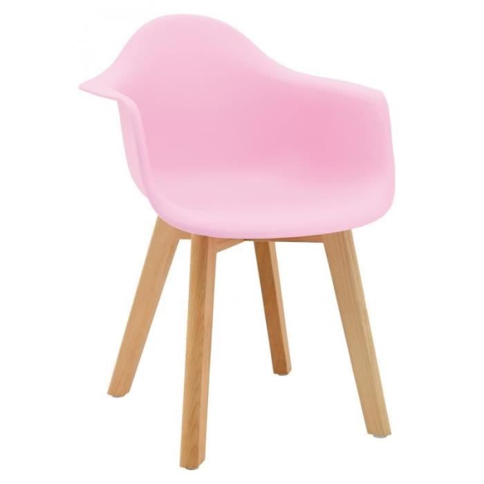fauteuil enfant scandinave rose - marque - modèle - couleur principale: rose - type de public: enfant