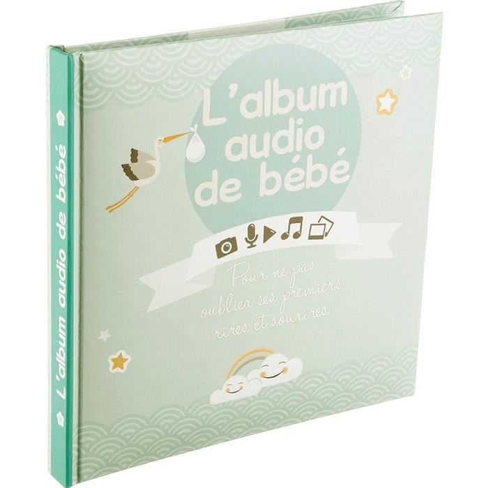 Album De Naissance Audio Et Photos Avec Boitier Enregistreur Garcon Cdiscount Pret A Porter Album De Naissance Audio Et Photos Avec Boitier Enregistreur Garcon Cdiscount Pret A Porter