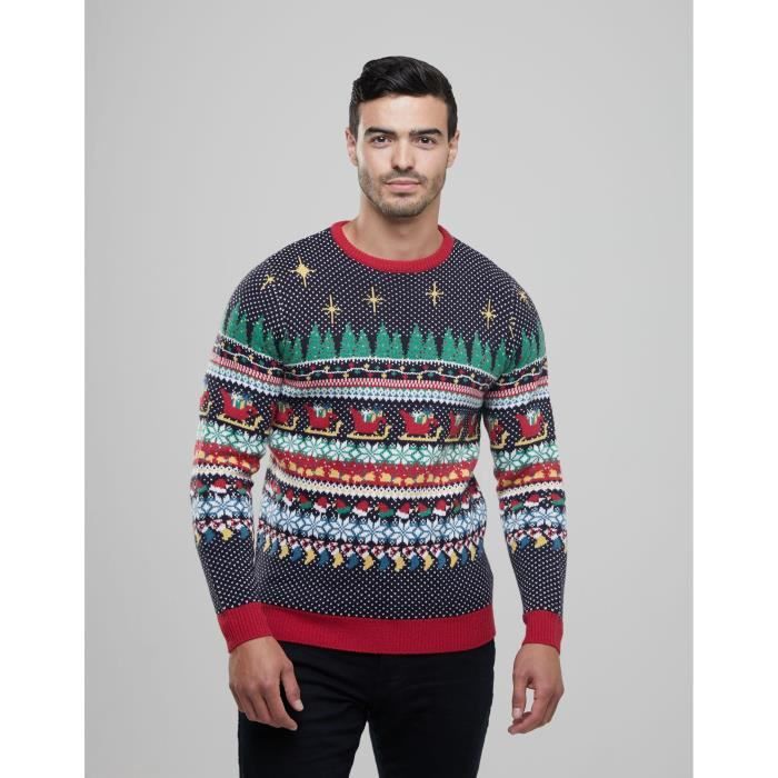 Pull noel 2025 jacquard