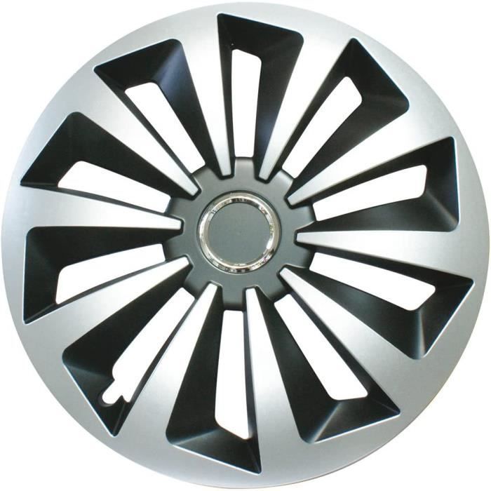 4 Copricerchi Alulook Fun Per Cerchi Da 15" - Stile Sportivo, Facili Da Montare - Foto 9